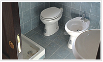 Bagno con doccia