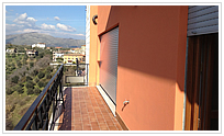 Balcone appartamento al piano primo